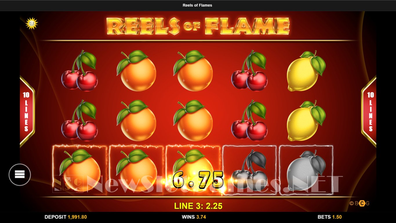 Reels of Flame Slot Slot Image in Demo - pic. 4