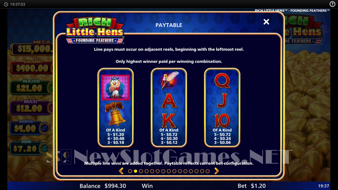 Rich Little Hens Founding Feathers Slot Slot Image in Demo - pic. 5