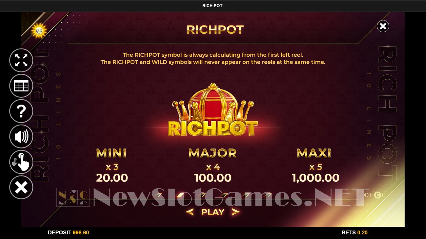 Rich Pot Slot Slot Image in Demo - pic. 8