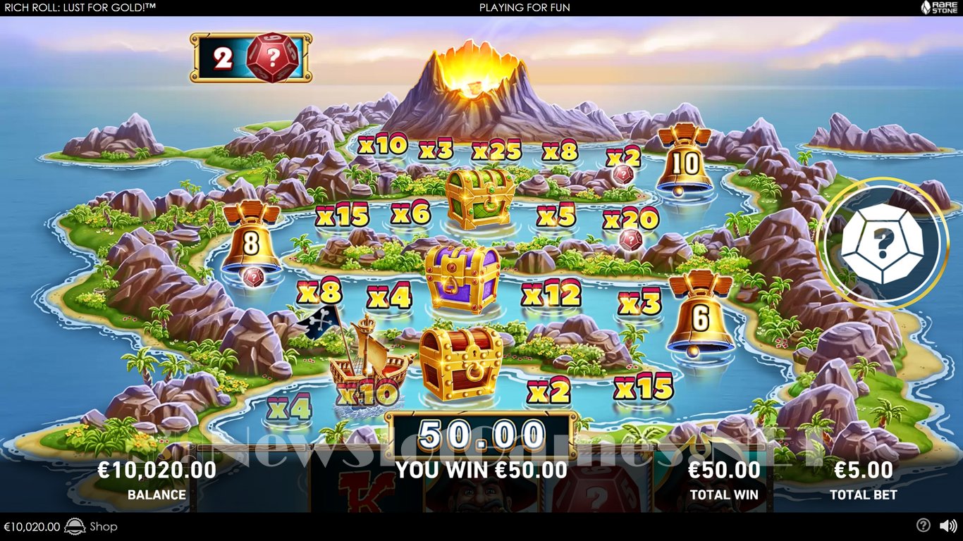 Rich Roll Lust For Gold Slot Slot Image in Demo - pic. 7