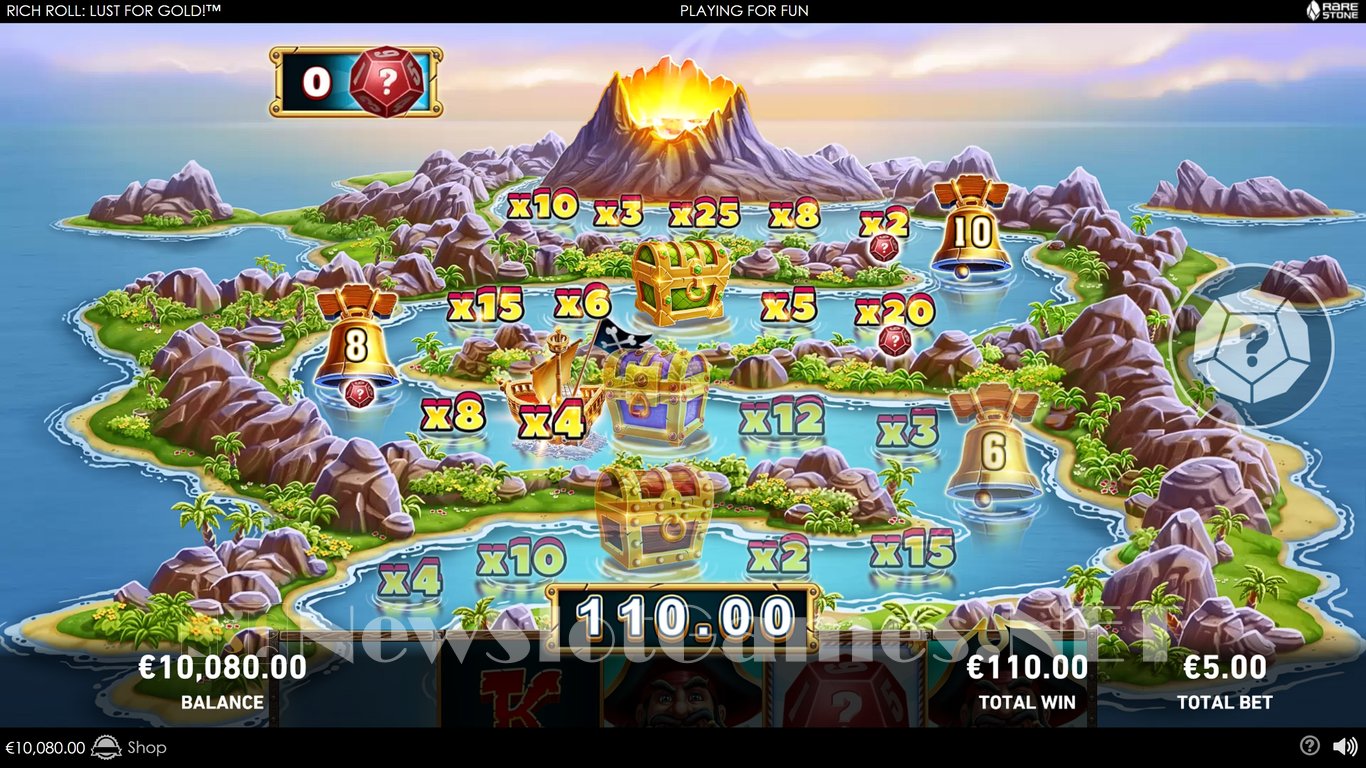 Rich Roll Lust For Gold Slot Slot Image in Demo - pic. 8