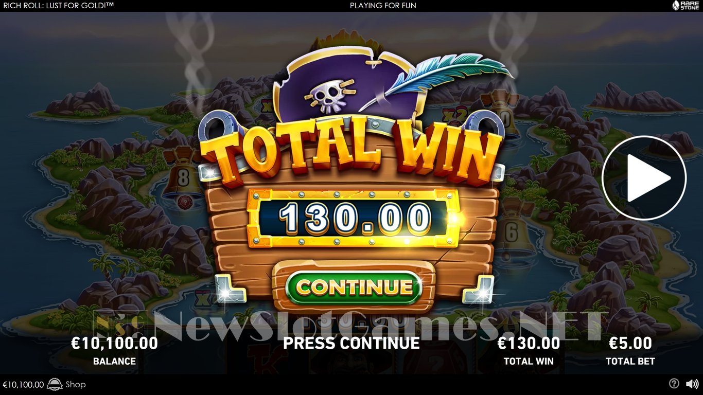 Rich Roll Lust For Gold Slot Slot Image in Demo - pic. 9