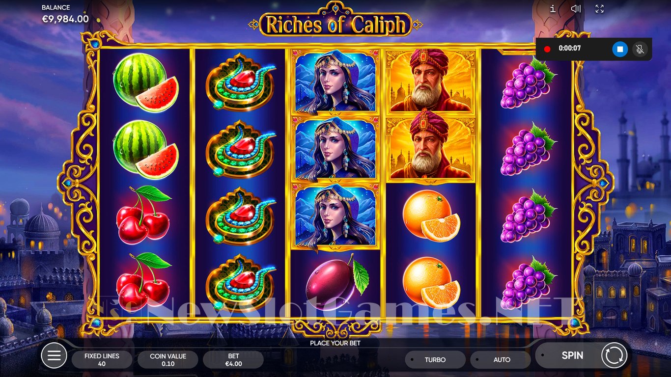 Riches of Caliph Slot Slot Image in Demo - pic. 3