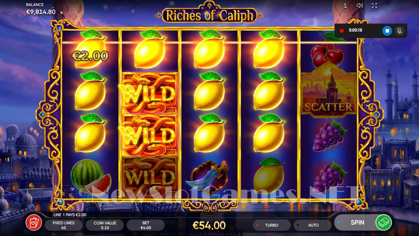 Riches of Caliph Slot Slot Image in Demo - pic. 6