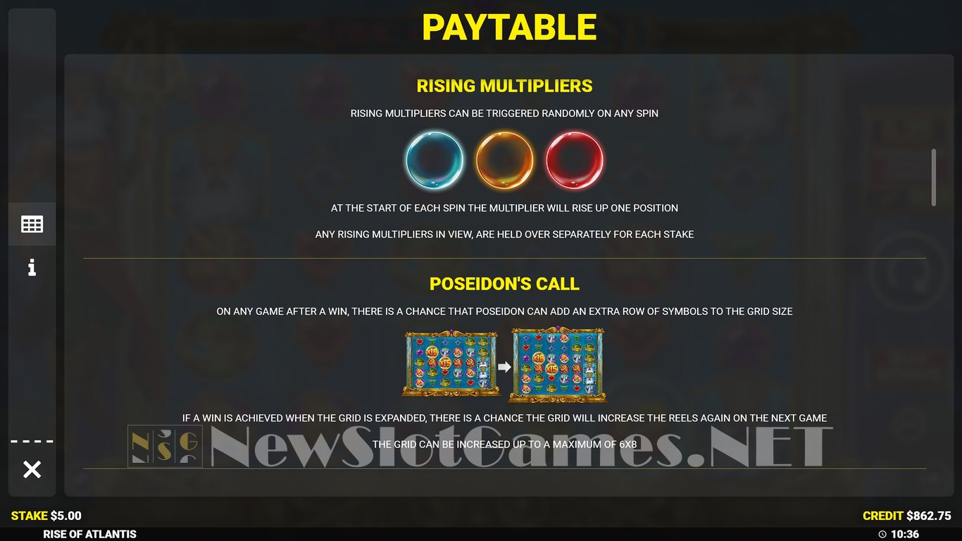 Rise of Atlantis 2 Slot Slot Image in Demo - pic. 19