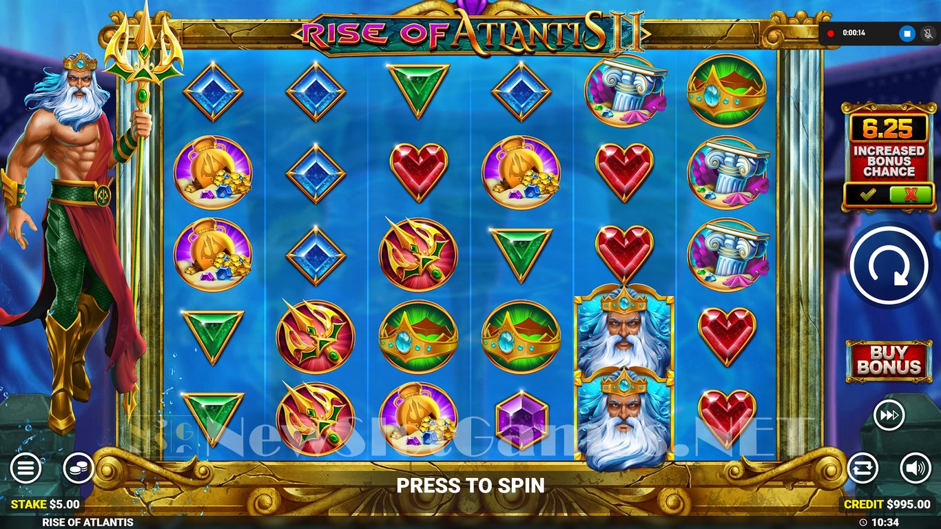 Rise of Atlantis 2 Slot Slot Image in Demo - pic. 2