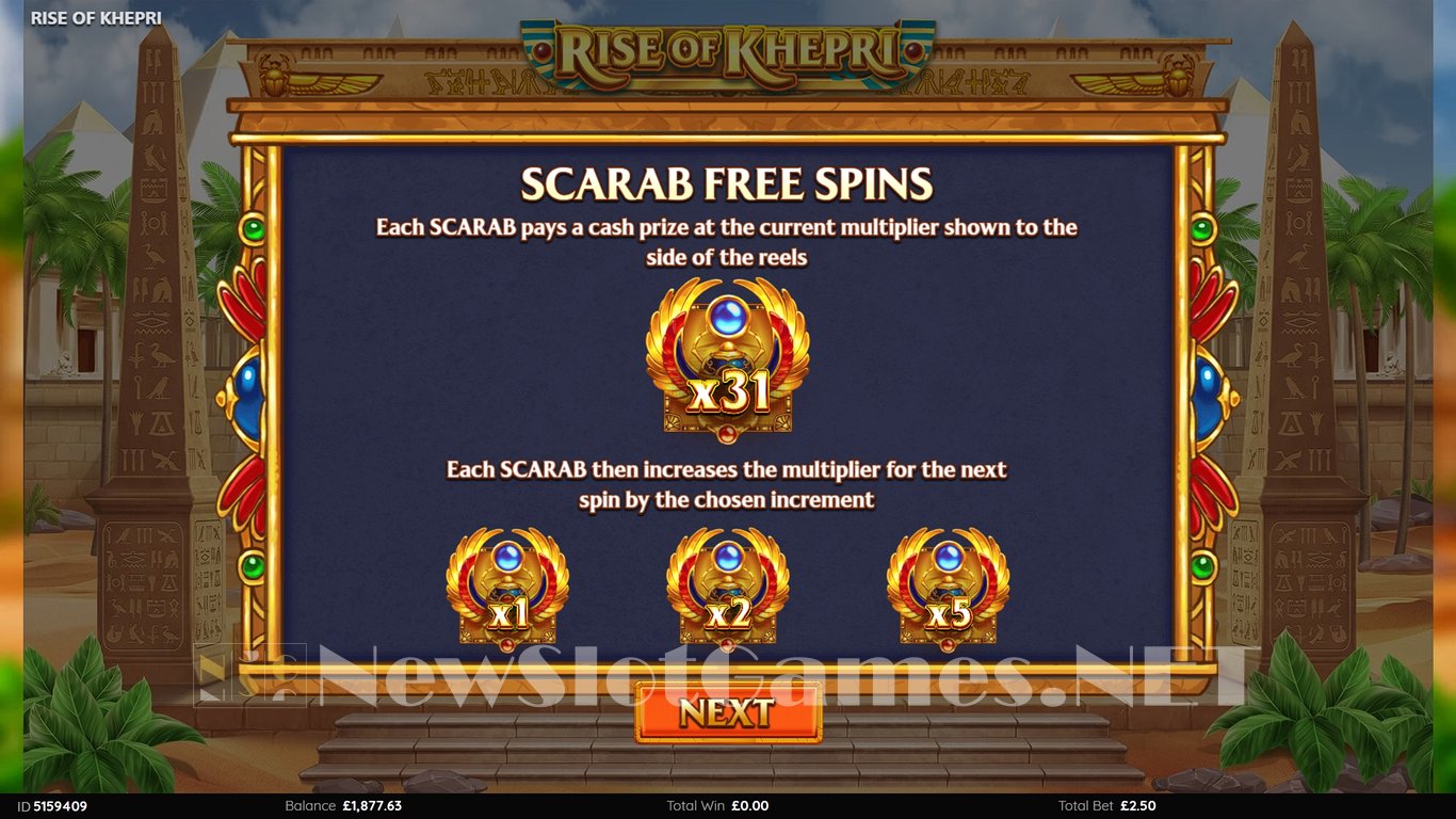 Rise of Khepri Slot Slot Image in Demo - pic. 13