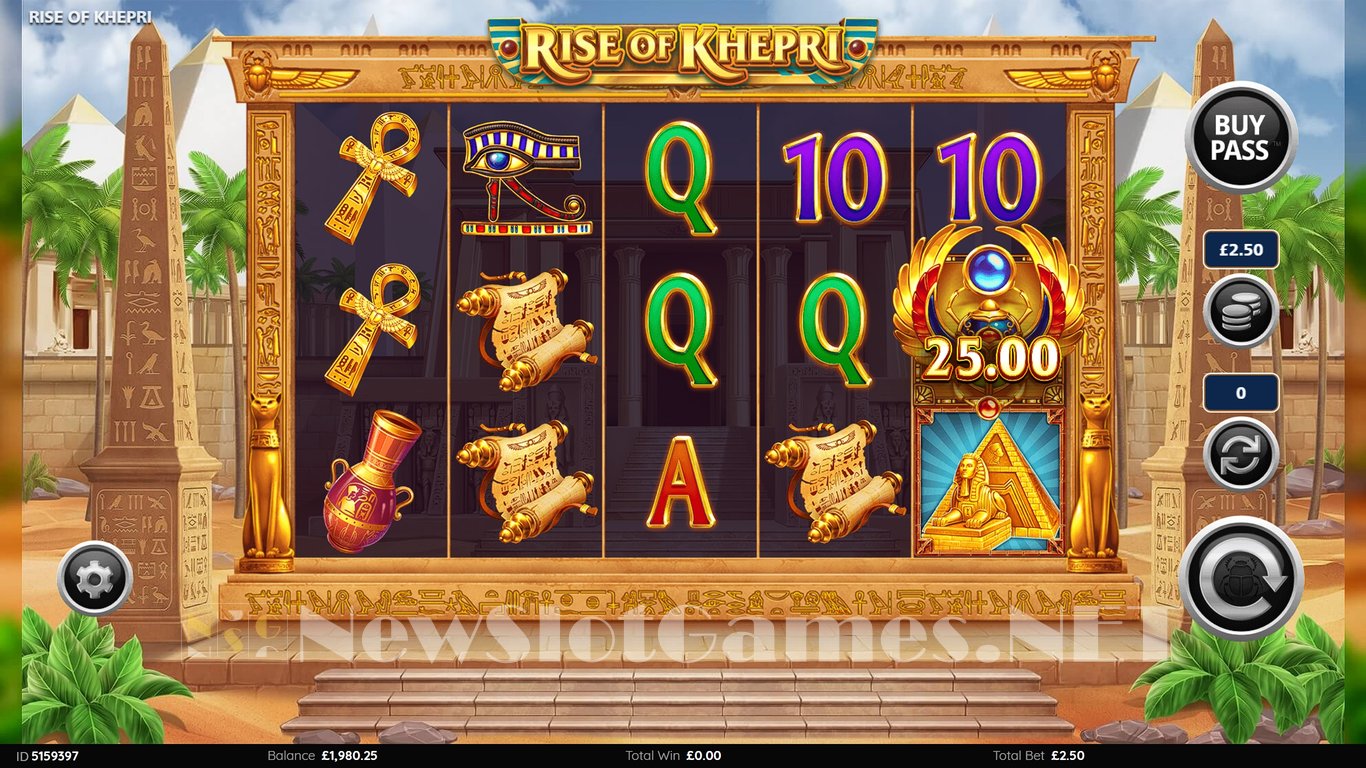 Rise of Khepri Slot Slot Image in Demo - pic. 5