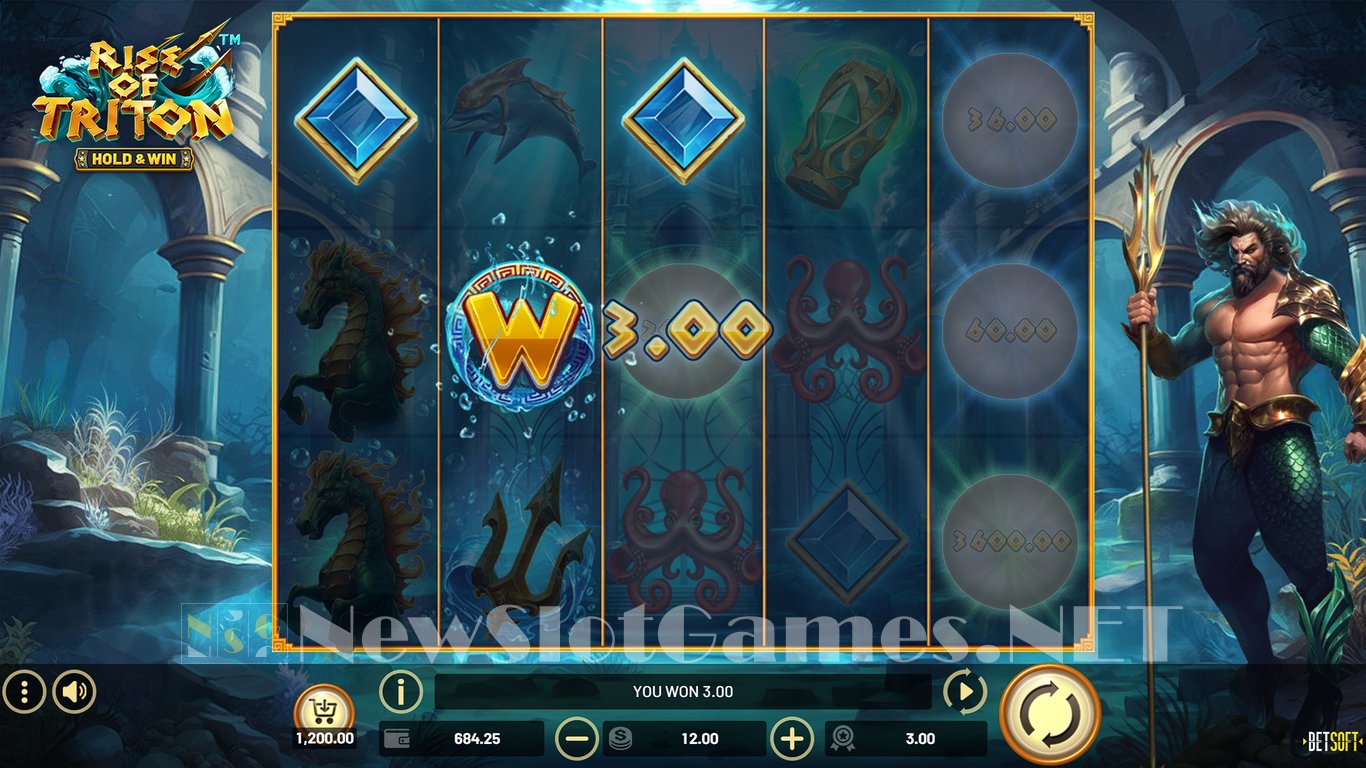 Rise of Triton Slot Slot Image in Demo - pic. 4