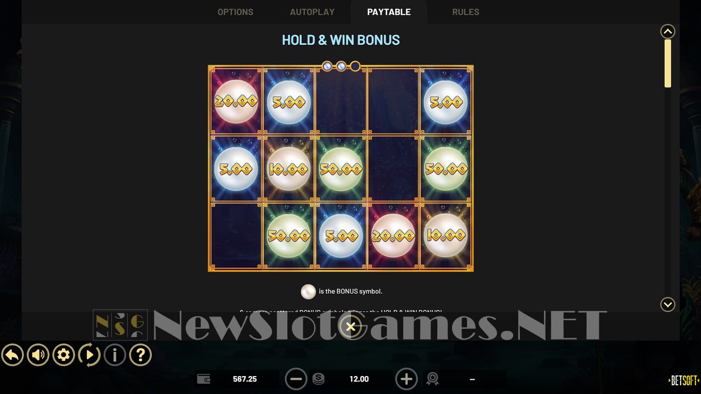 Rise of Triton Slot Slot Image in Demo - pic. 6