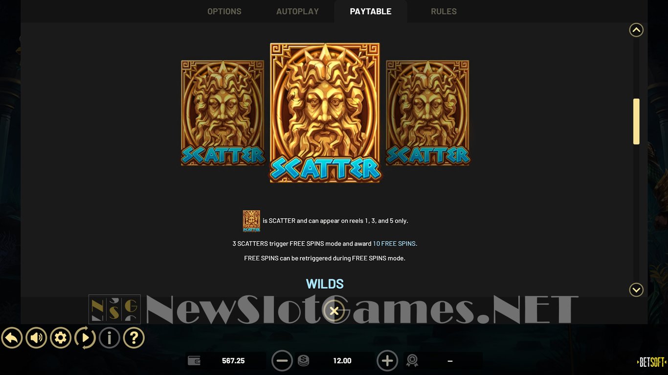 Rise of Triton Slot Slot Image in Demo - pic. 7