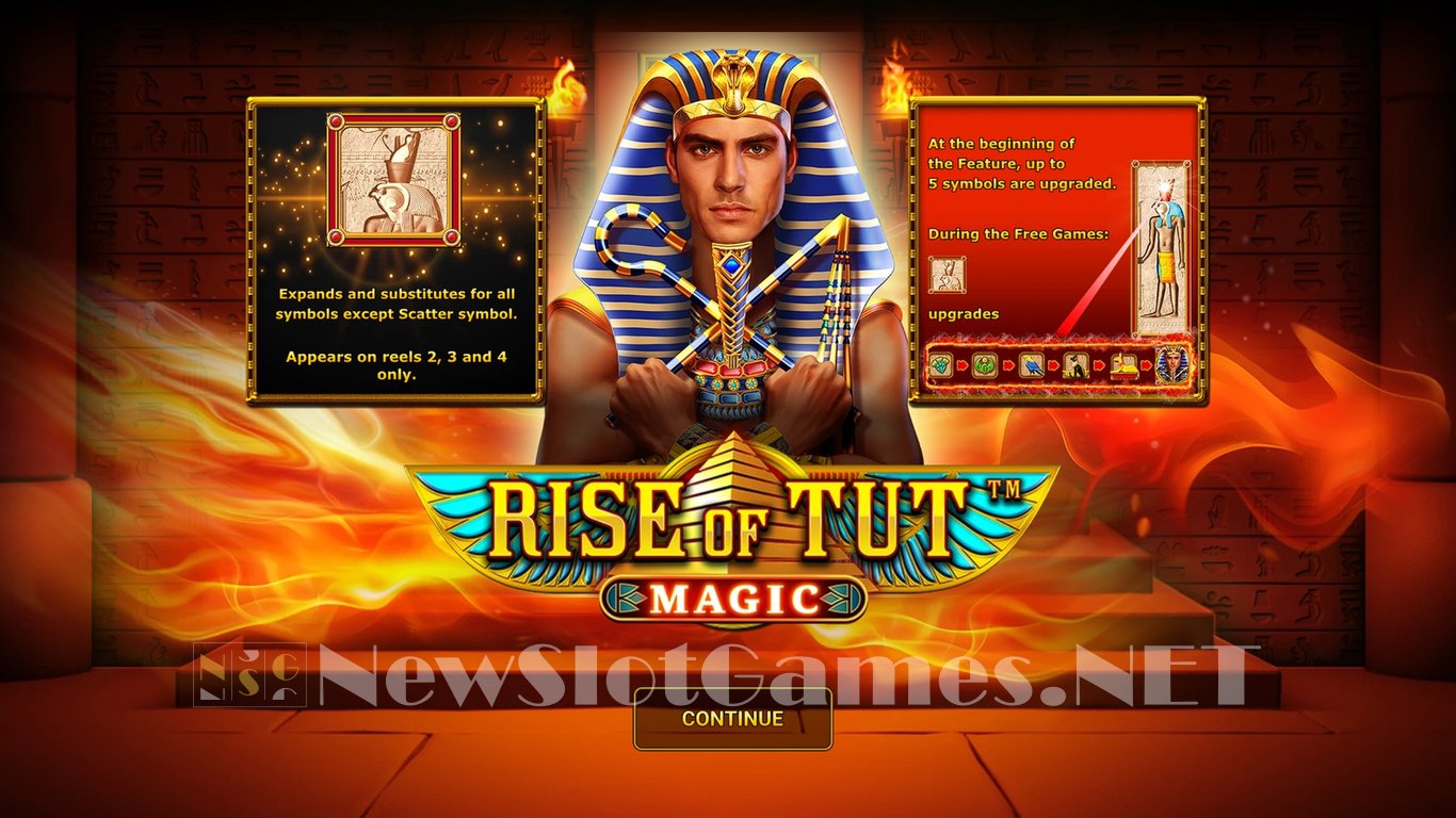 Rise of Tut Magic Slot Demo Image