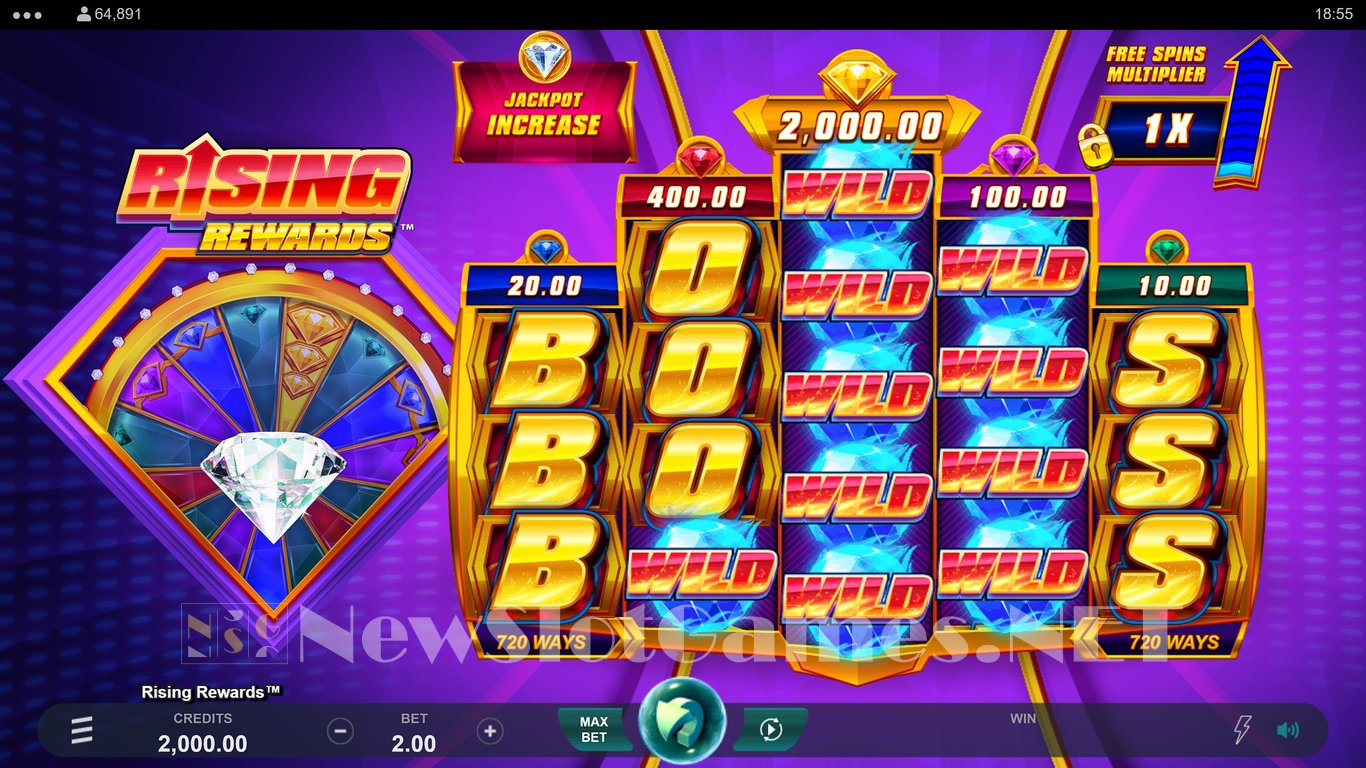 Rising Rewards Slot Review & Demo by Microgaming - Play Free Online