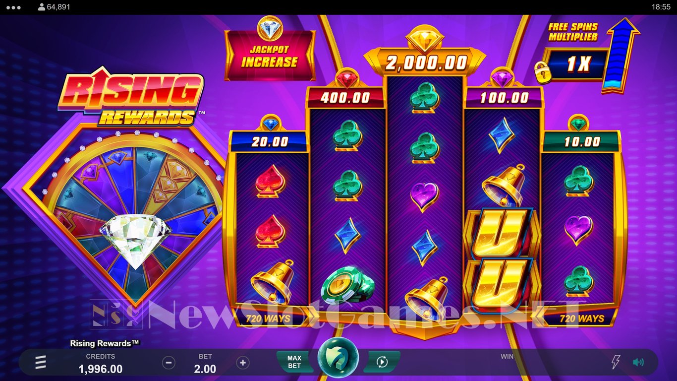 Rising Rewards Slot Review & Demo by Microgaming - Play Free Online
