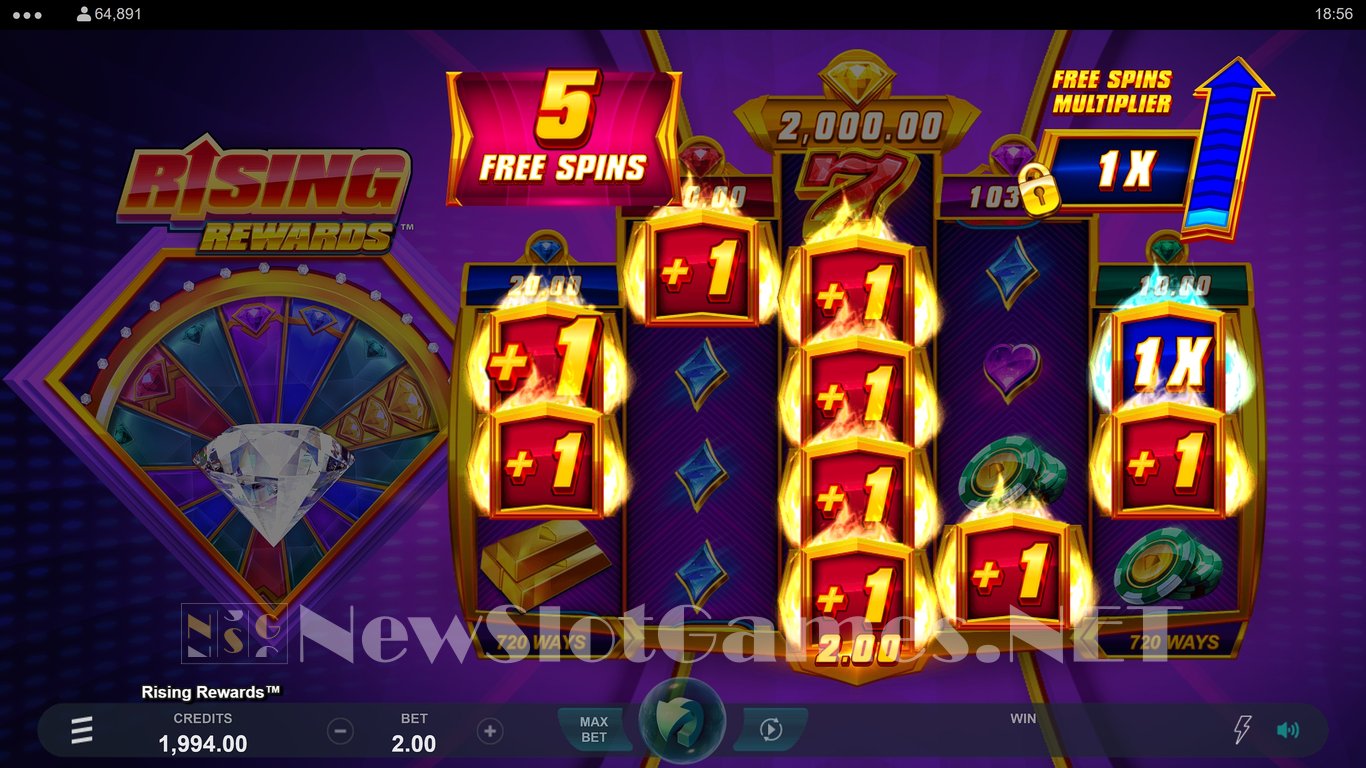 Rising Rewards Slot Review & Demo by Microgaming - Play Free Online