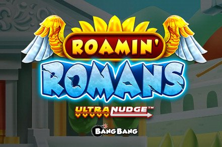 Roamin Romans UltraNudge Slot Logo