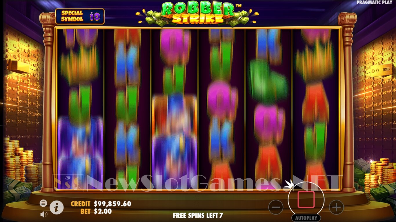 Robber Strike Slot Slot Image in Demo - pic. 11