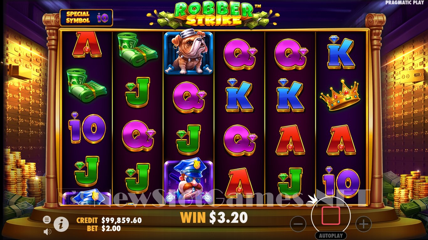 Robber Strike Slot Slot Image in Demo - pic. 12