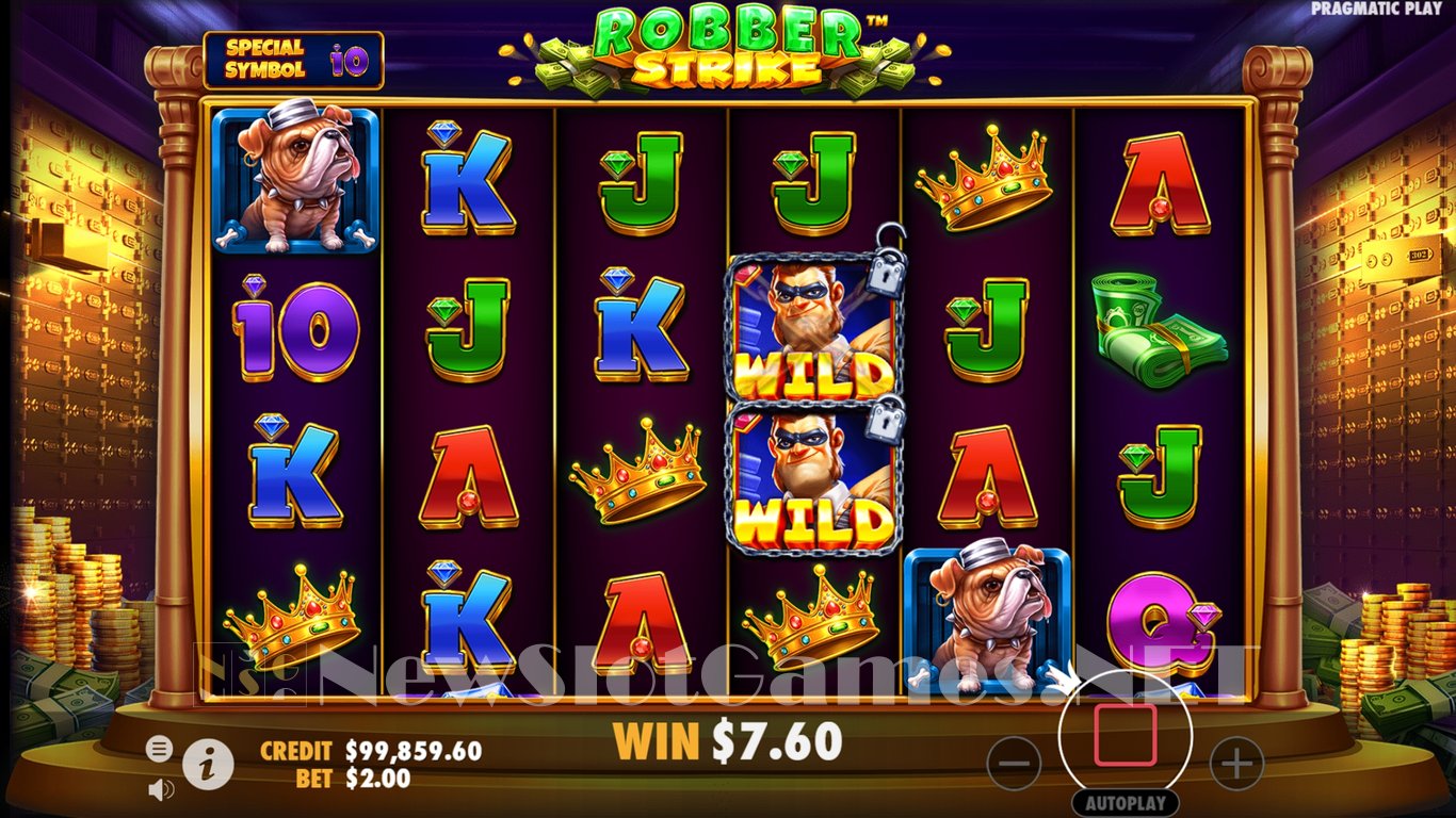 Robber Strike Slot Slot Image in Demo - pic. 13