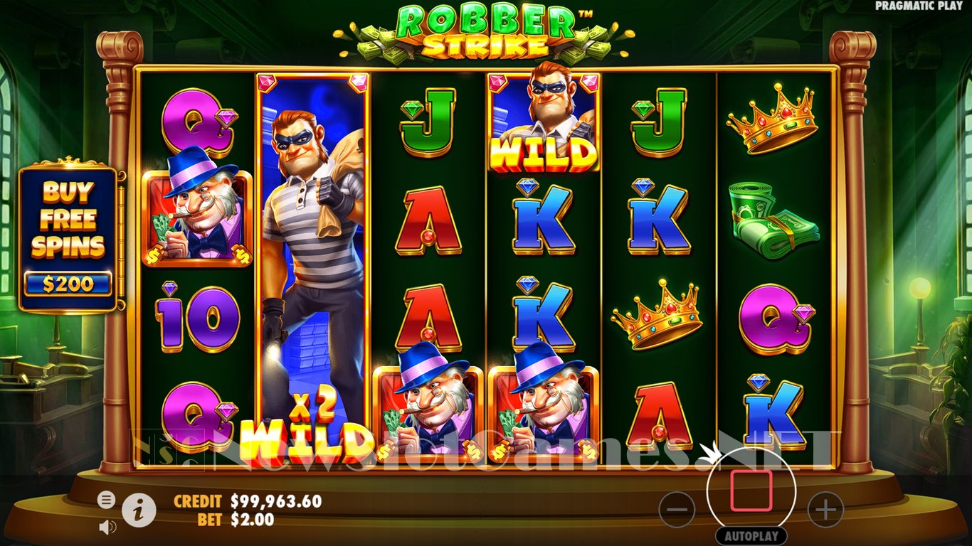 Robber Strike Slot Slot Image in Demo - pic. 5