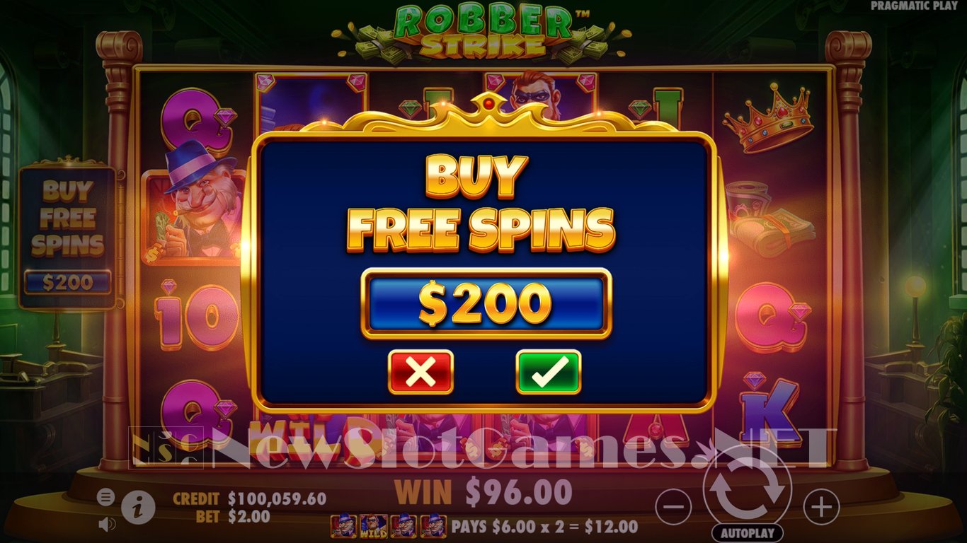 Robber Strike Slot Slot Image in Demo - pic. 8