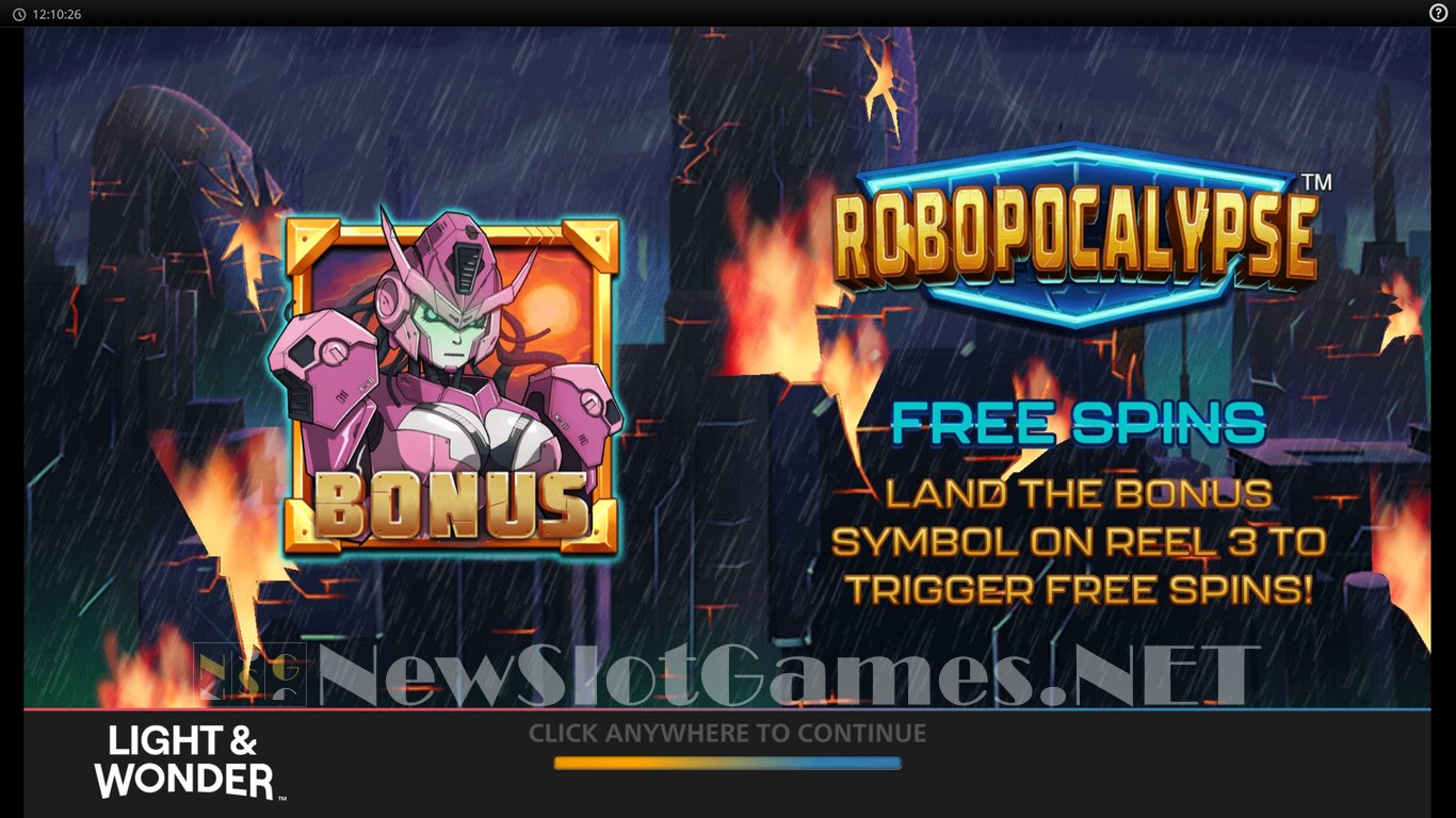 Robopocalypse Slot Demo Image