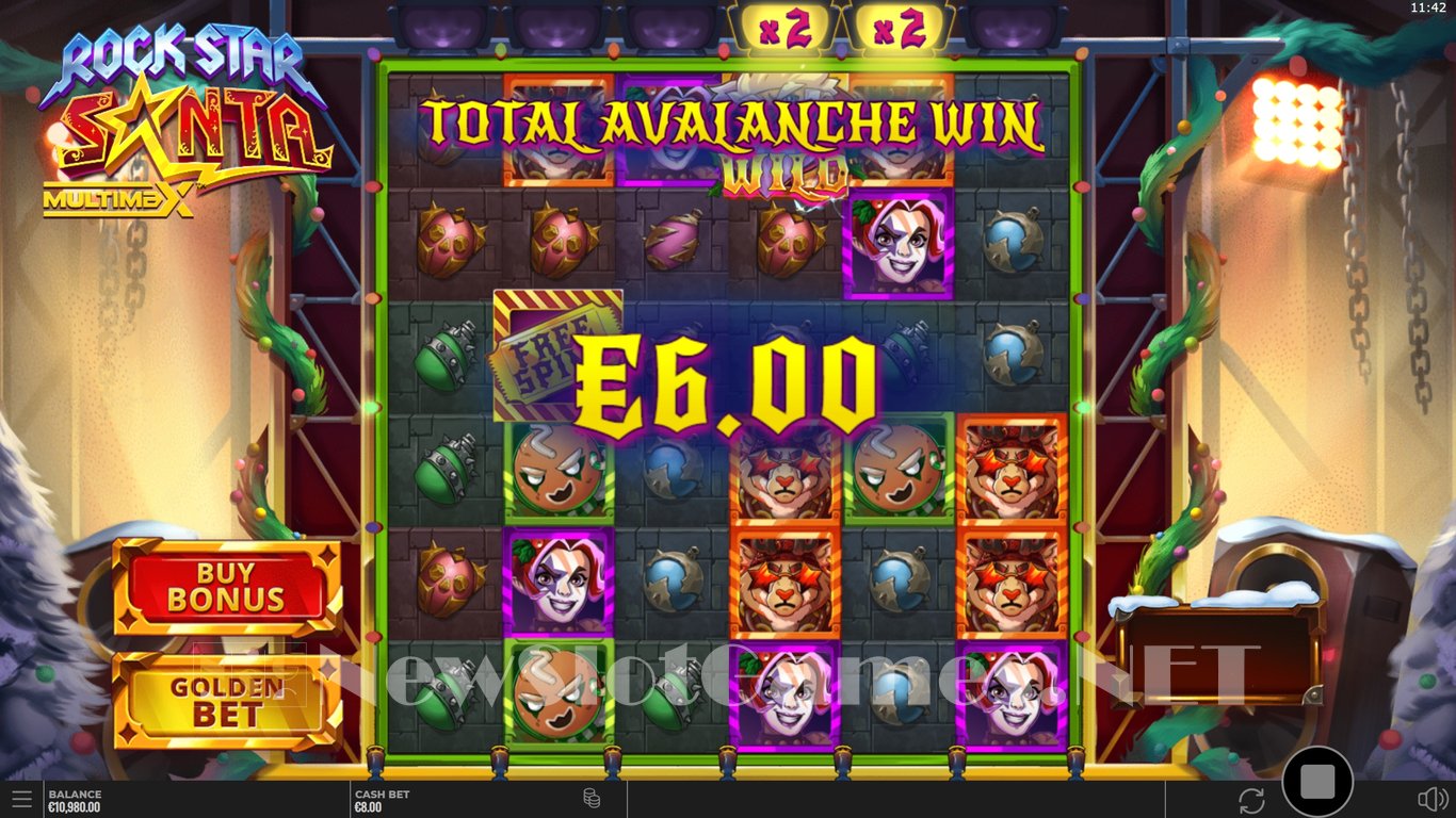 Rock Star Santa MultiMax Slot Slot Image in Demo - pic. 7