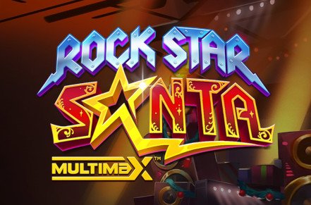 Rock Star Santa MultiMax Slot Logo