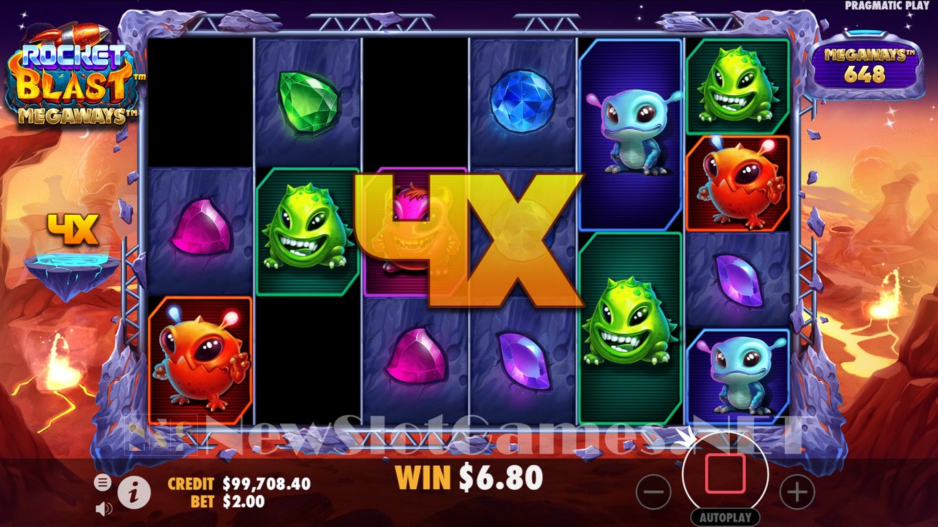Rocket Blast Megaways Slot Slot Image in Demo - pic. 10