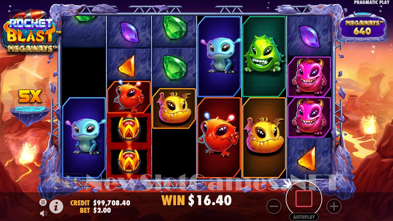 Rocket Blast Megaways Slot Slot Image in Demo - pic. 11