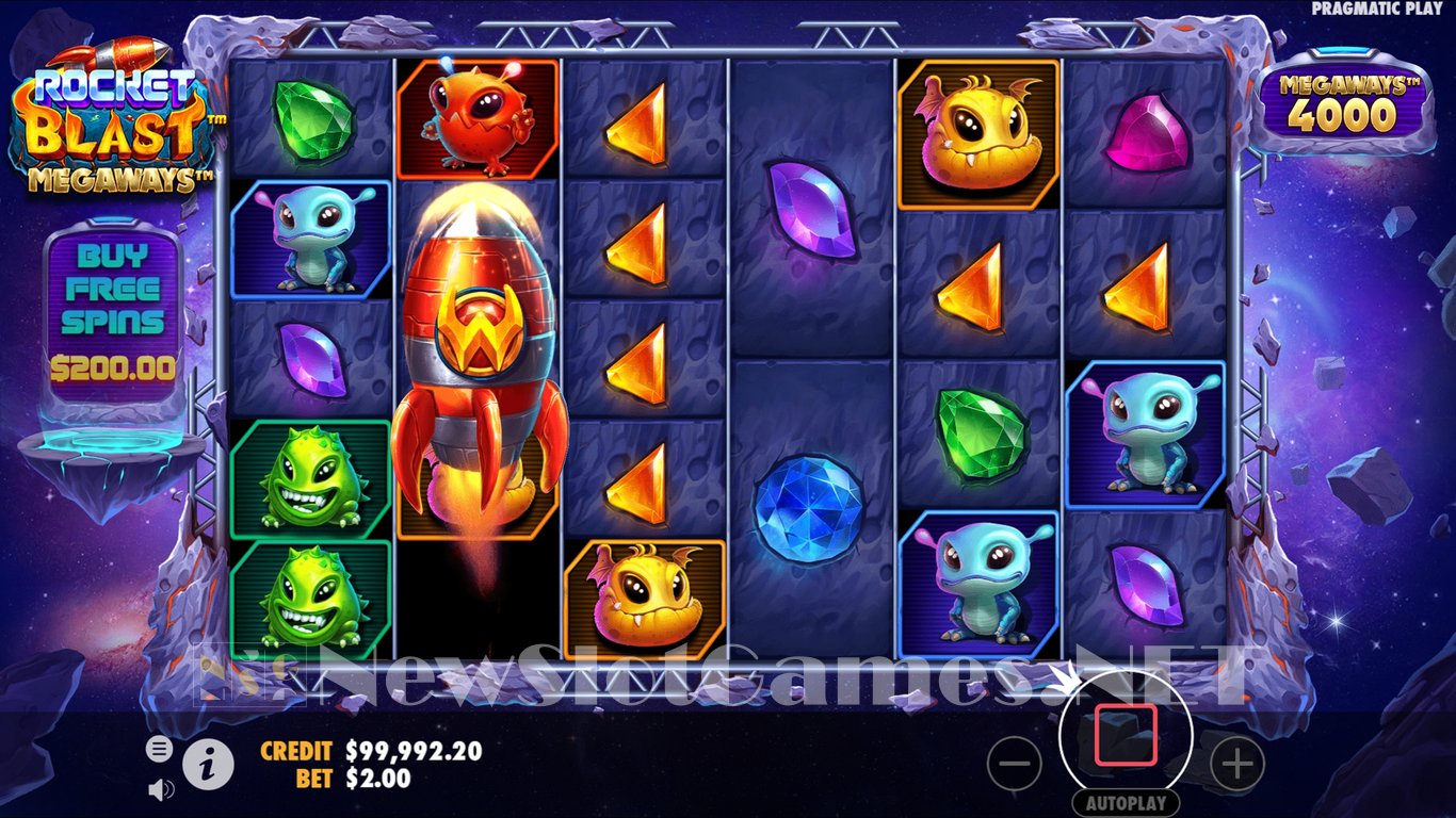 Rocket Blast Megaways Slot Slot Image in Demo - pic. 2