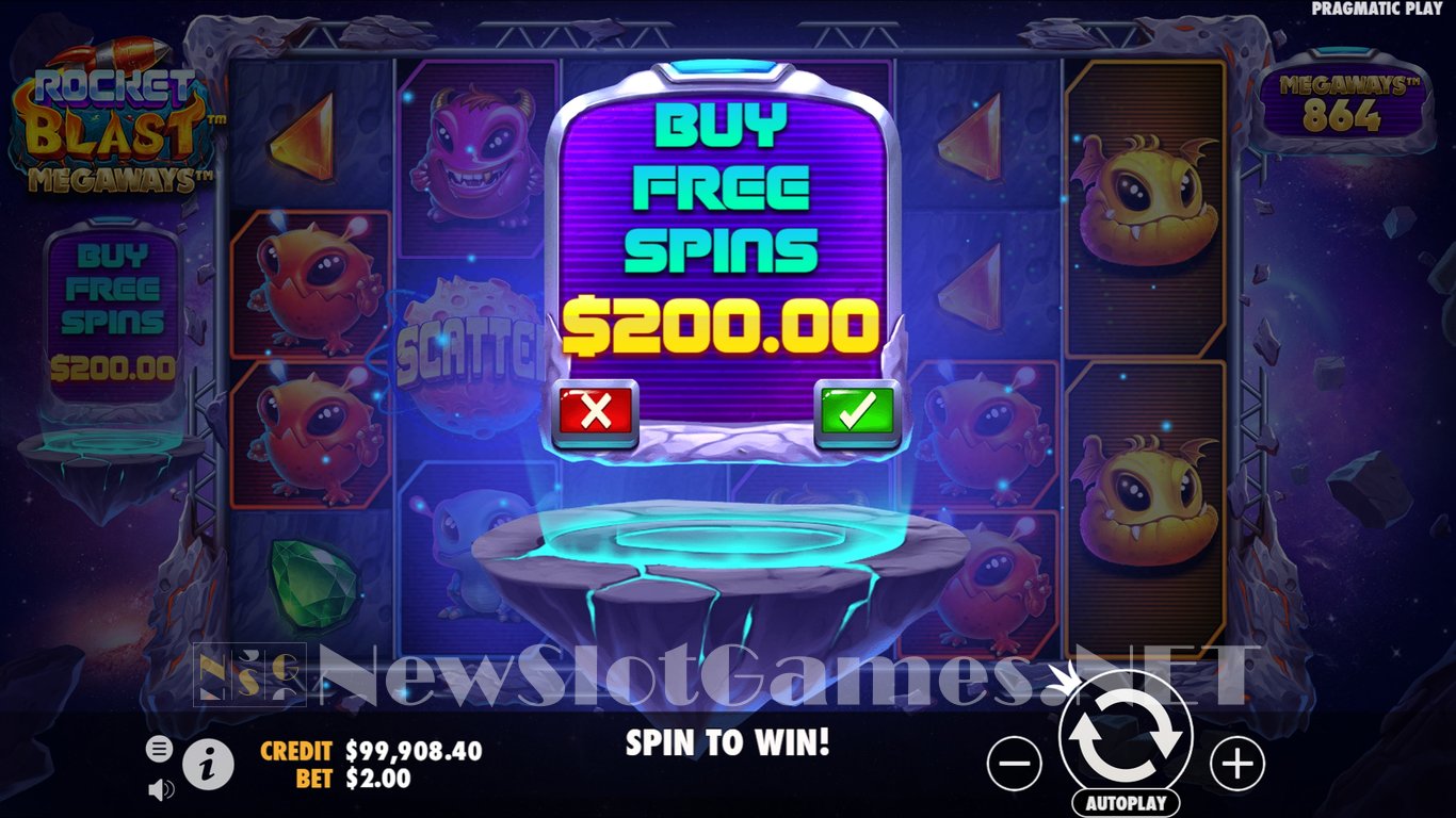 Rocket Blast Megaways Slot Slot Image in Demo - pic. 5