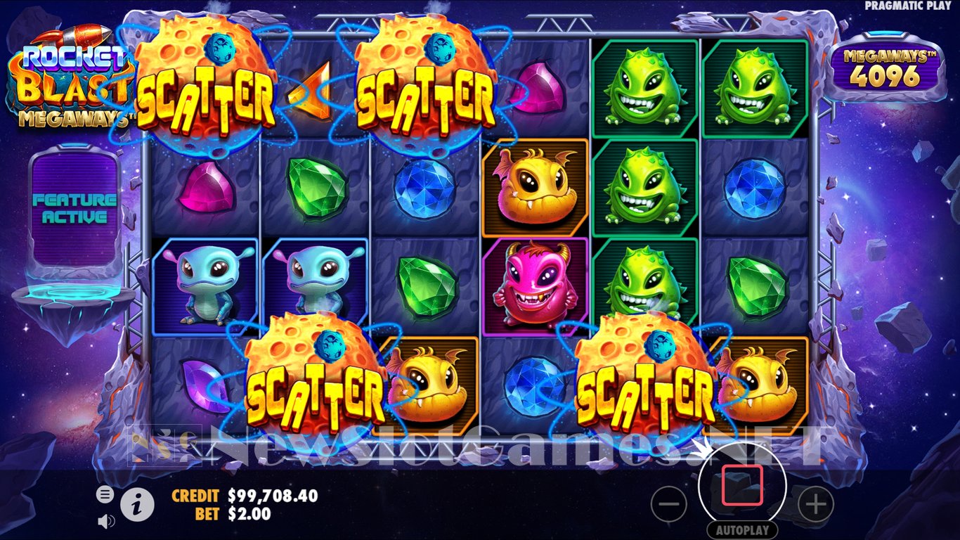 Rocket Blast Megaways Slot Slot Image in Demo - pic. 6