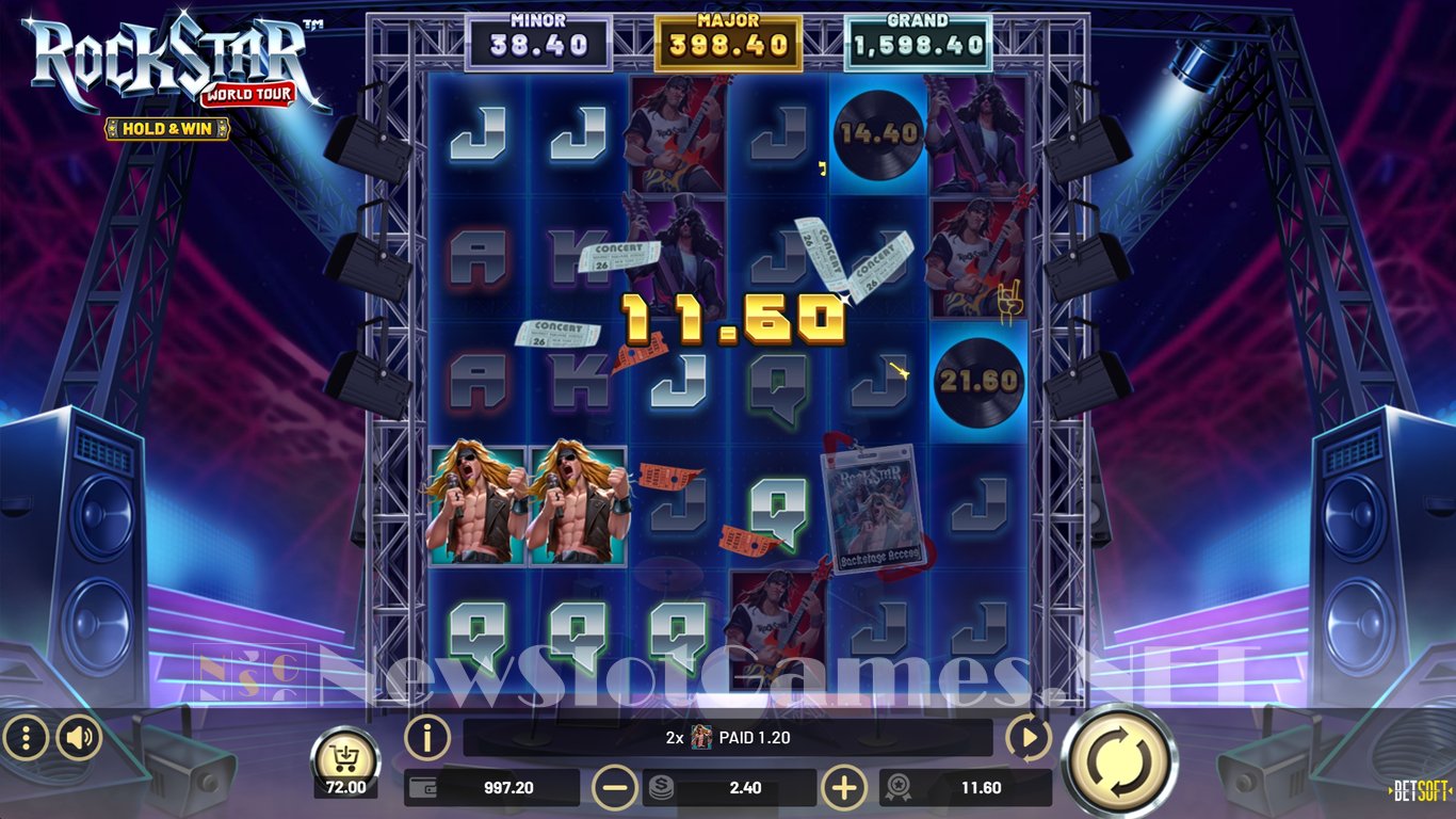 Rockstar World Tour Slot Slot Image in Demo - pic. 3