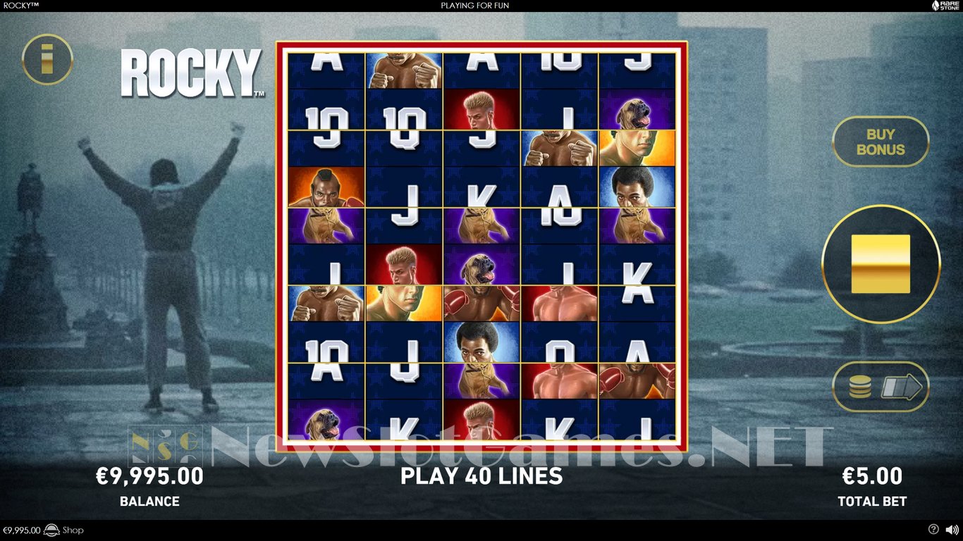 Rocky 2023 Slot Slot Image in Demo - pic. 2