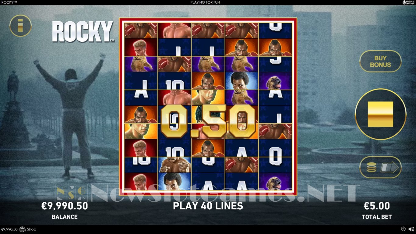 Rocky 2023 Slot Slot Image in Demo - pic. 3