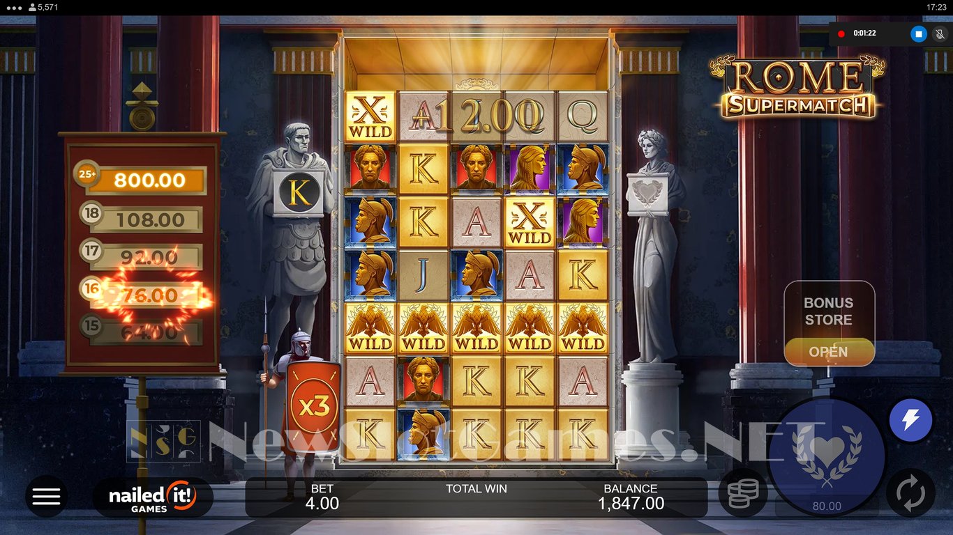 Rome Supermatch Slot Slot Image in Demo - pic. 13