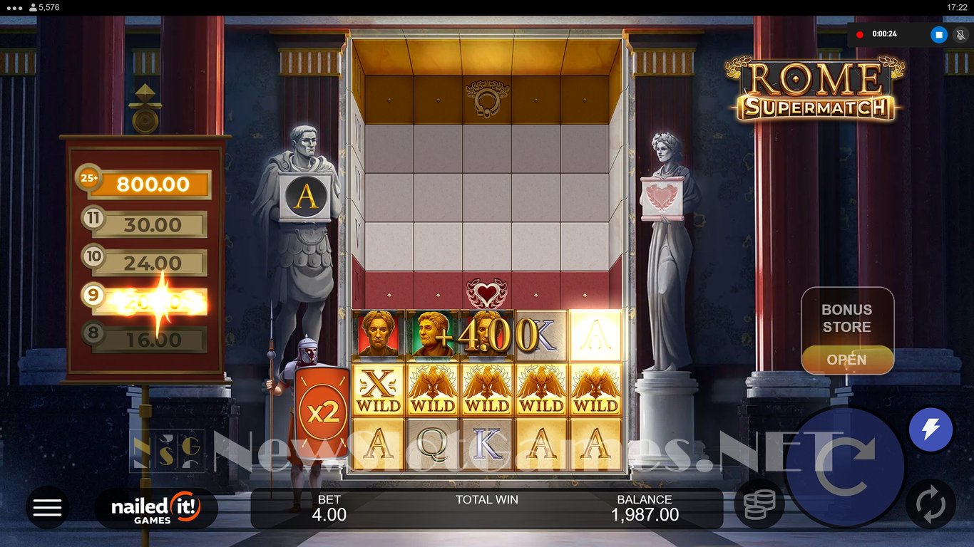 Rome Supermatch Slot Slot Image in Demo - pic. 4
