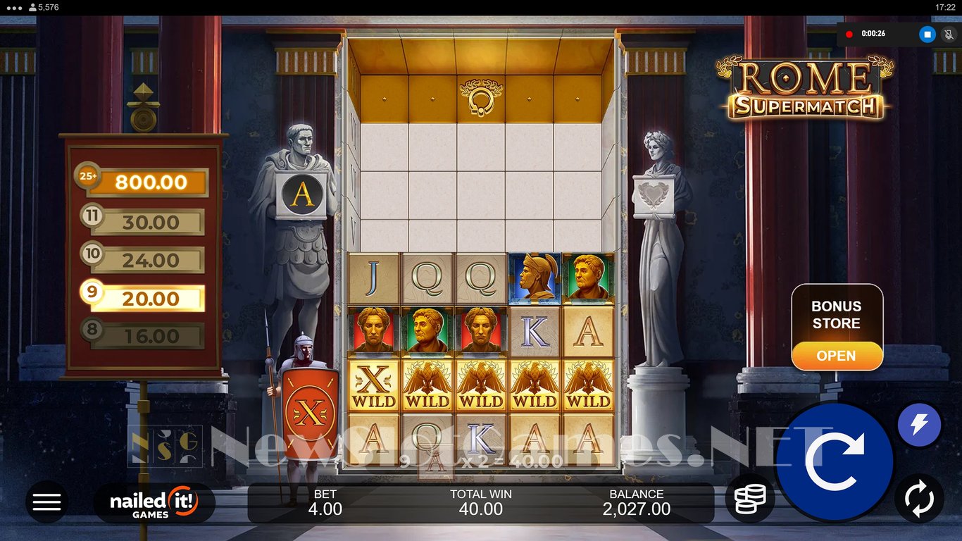 Rome Supermatch Slot Slot Image in Demo - pic. 5
