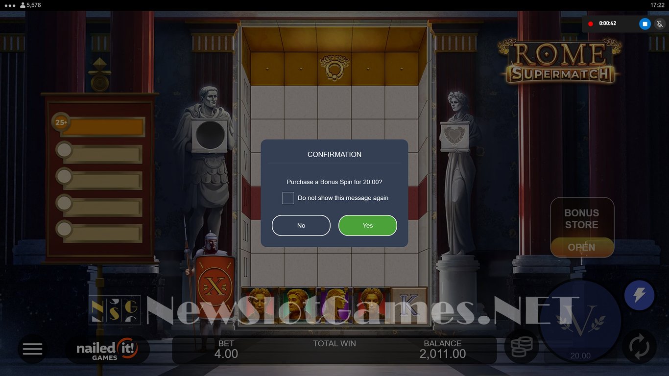 Rome Supermatch Slot Slot Image in Demo - pic. 7