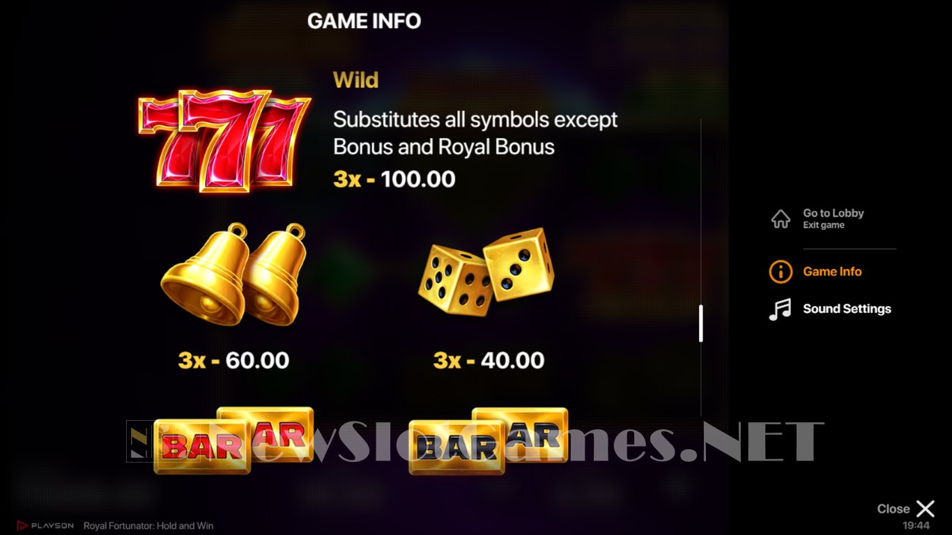 Royal Fortunator Slot Slot Image in Demo - pic. 12