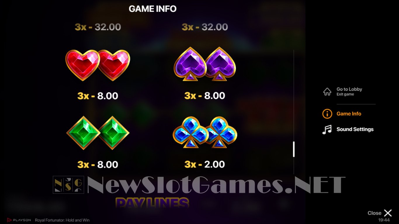 Royal Fortunator Slot Slot Image in Demo - pic. 13