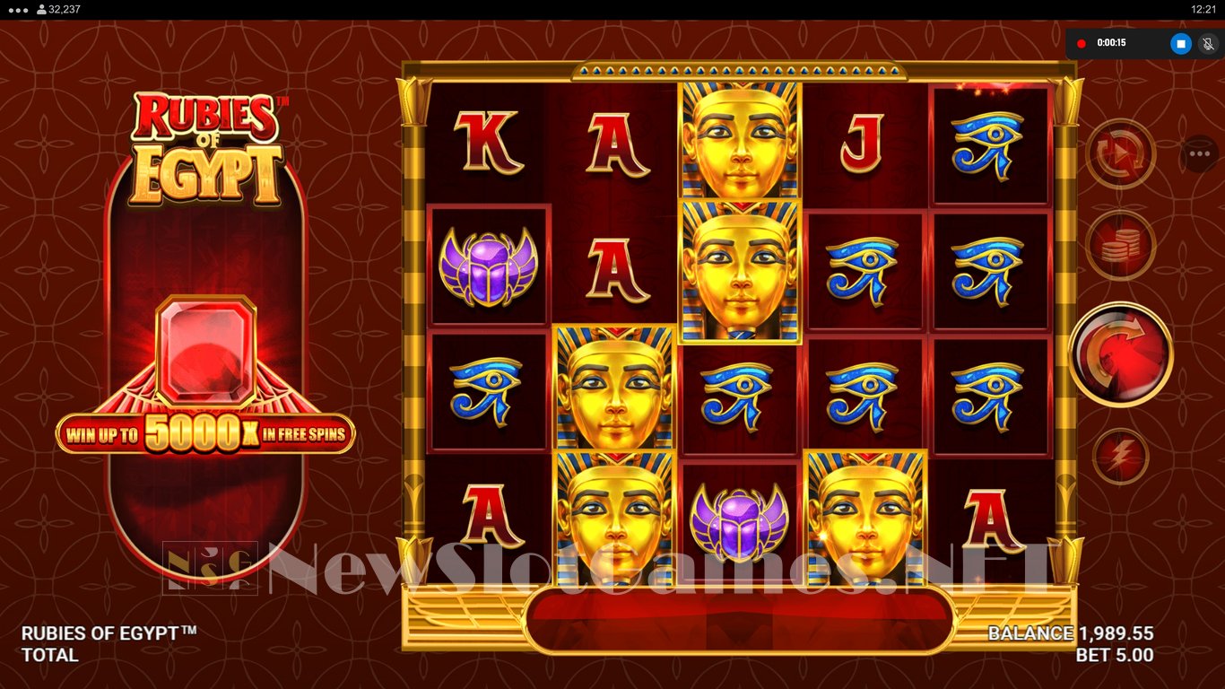 Rubies of Egypt Slot Slot Image in Demo - pic. 3