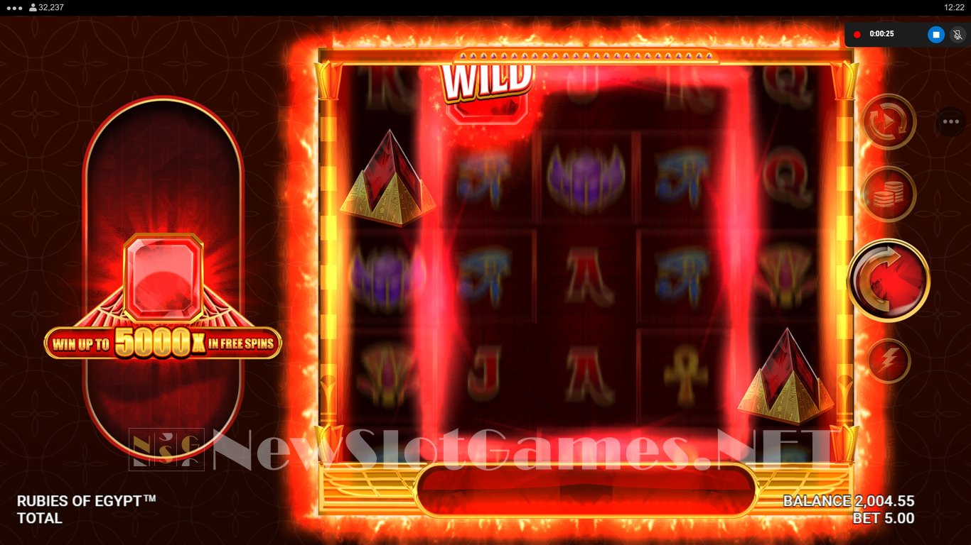 Rubies of Egypt Slot Slot Image in Demo - pic. 5