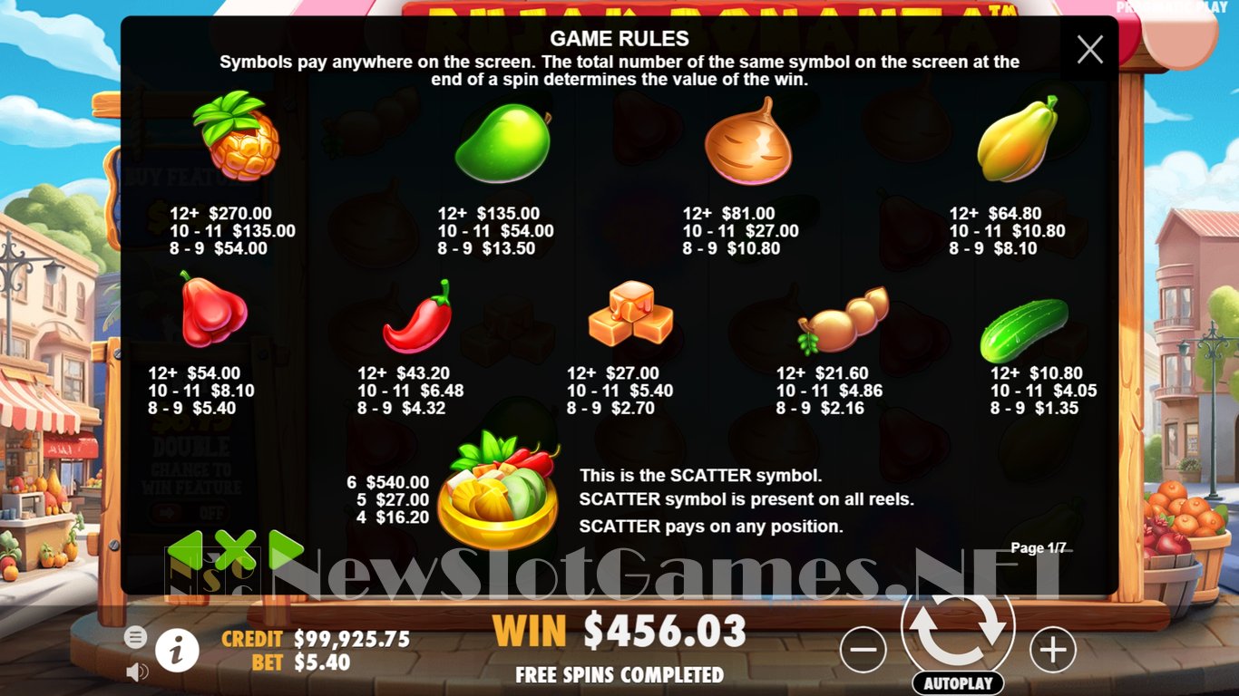 Rujak Bonanza Slot Slot Image in Demo - pic. 13
