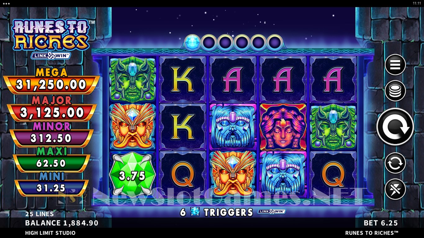 Runes to Riches Slot Slot Image in Demo - pic. 11