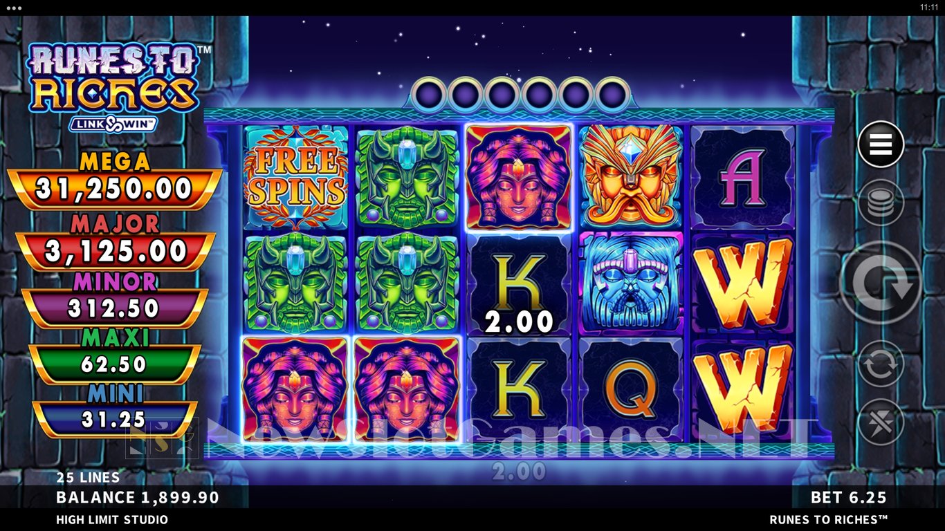 Runes to Riches Slot Slot Image in Demo - pic. 6