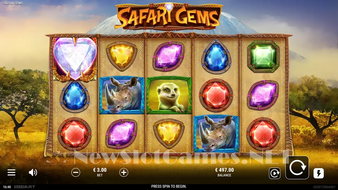 Safari Gems Slot Slot Image in Demo - pic. 2