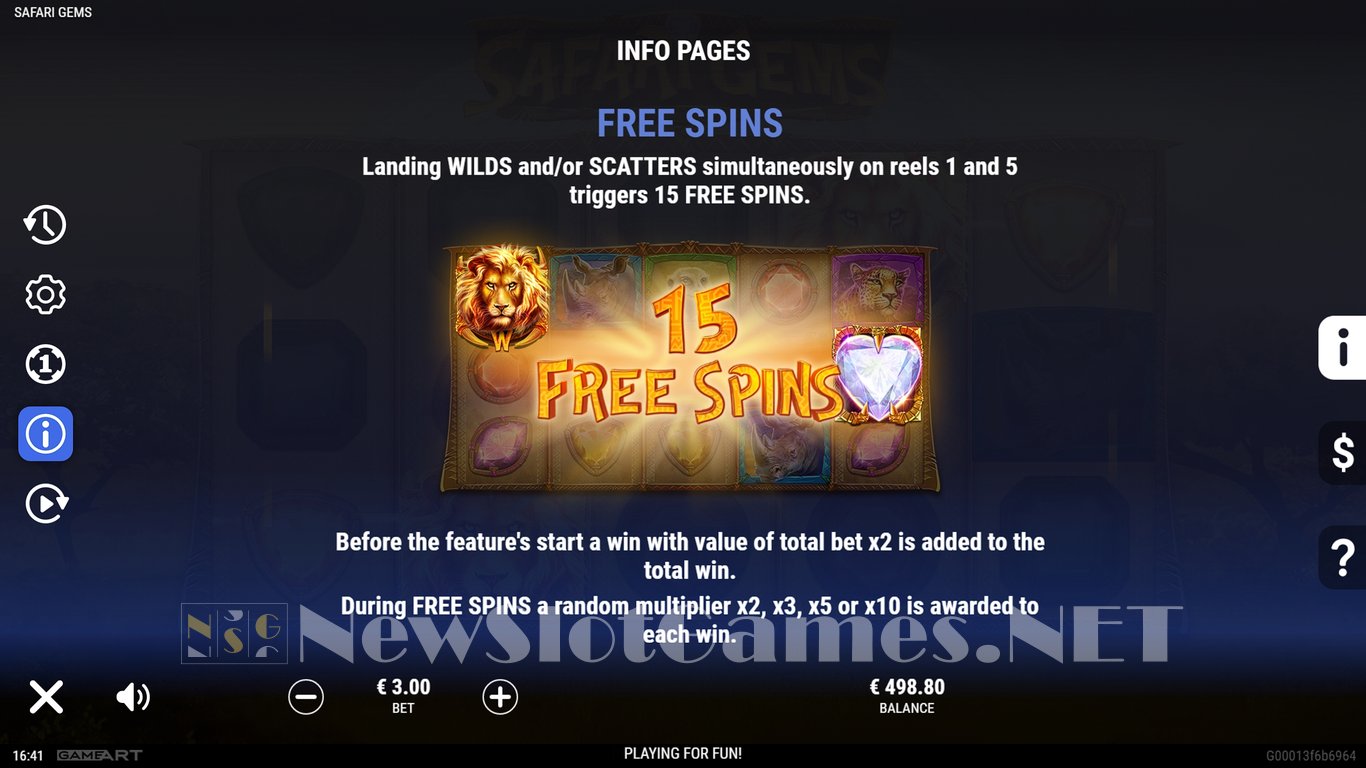 Safari Gems Slot Slot Image in Demo - pic. 9