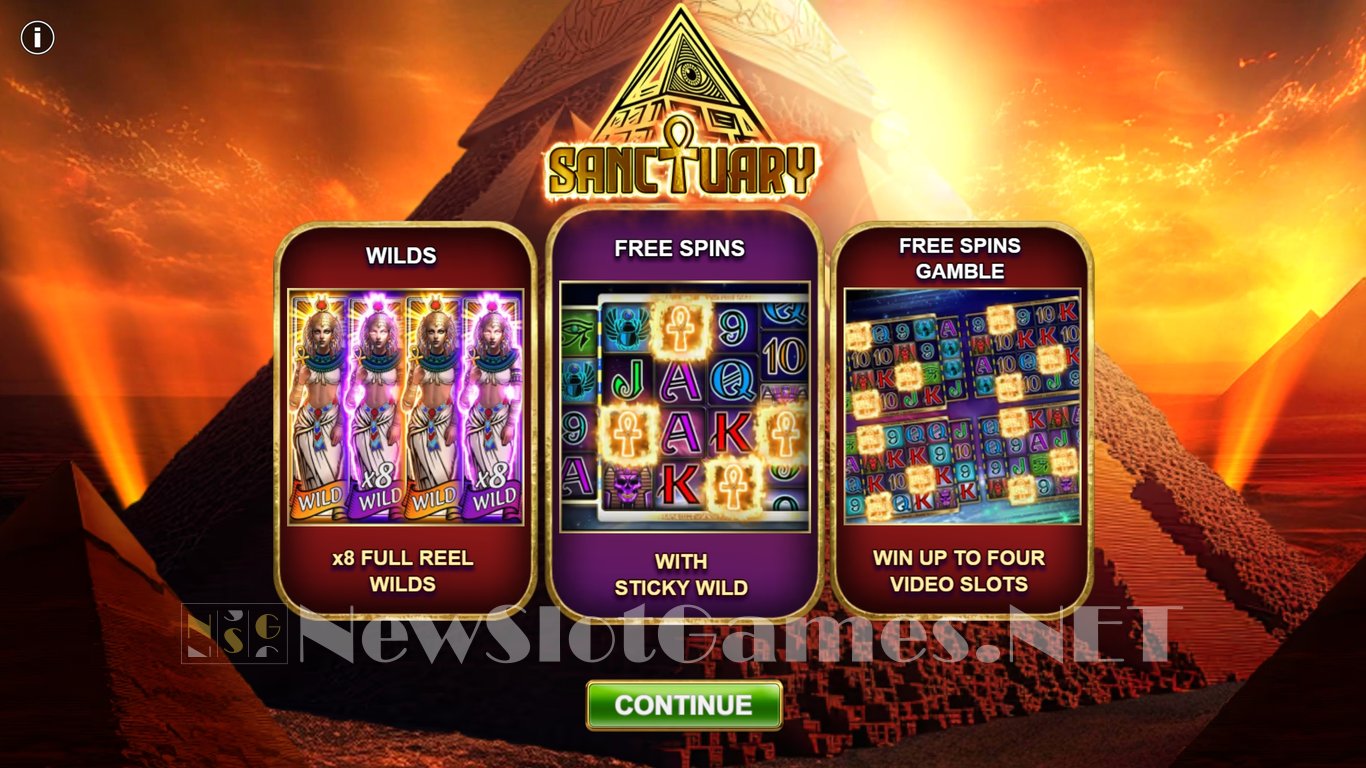Sanctuary Slot Demo Image